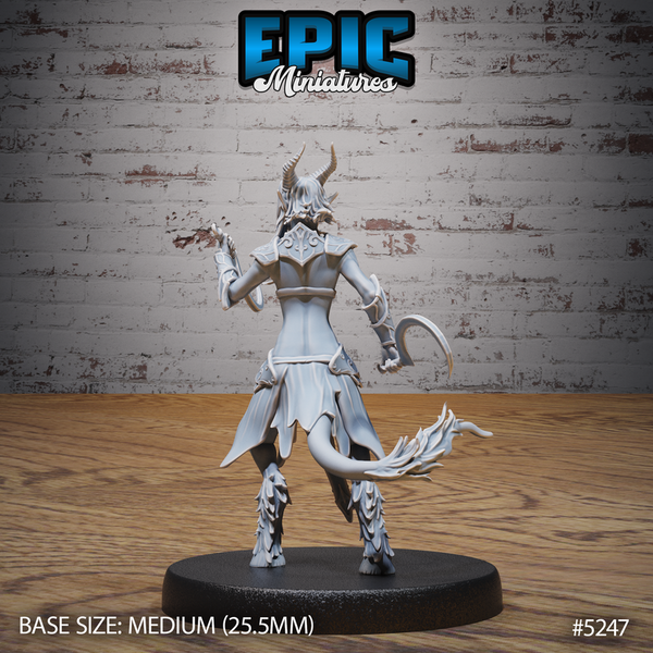 Satyr Tiefling 3D-printed model