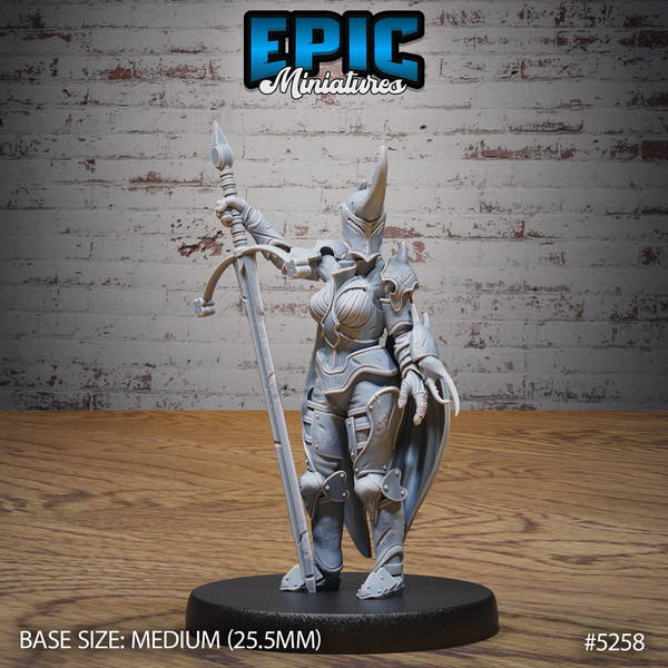 Insect Knight 3D-printed model
