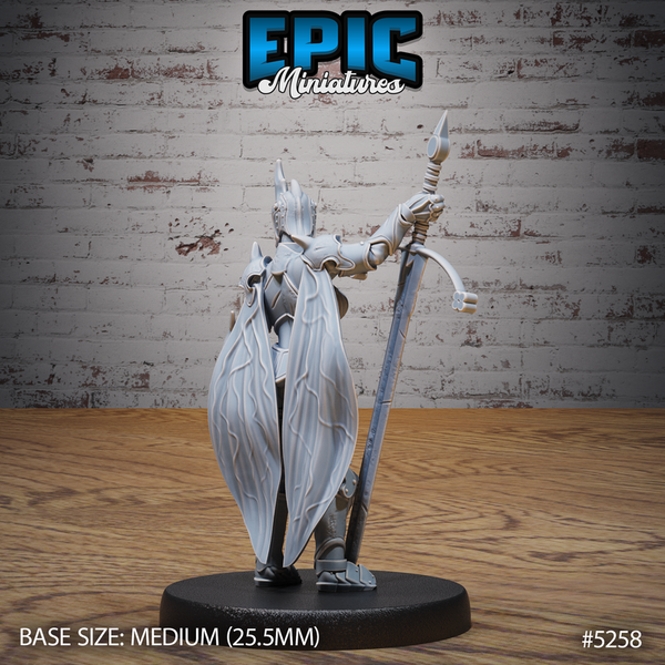 Insect Knight 3D-printed model