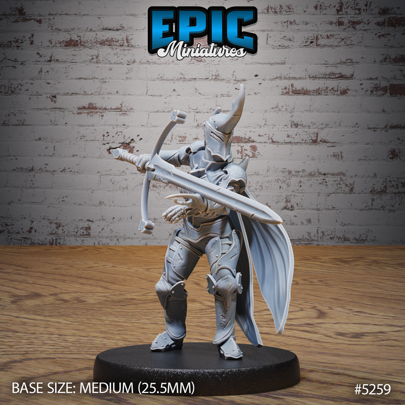 Insect Knight 3D-printed model