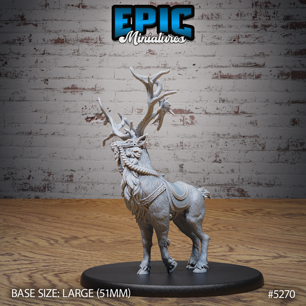Deer King 3D-printed model