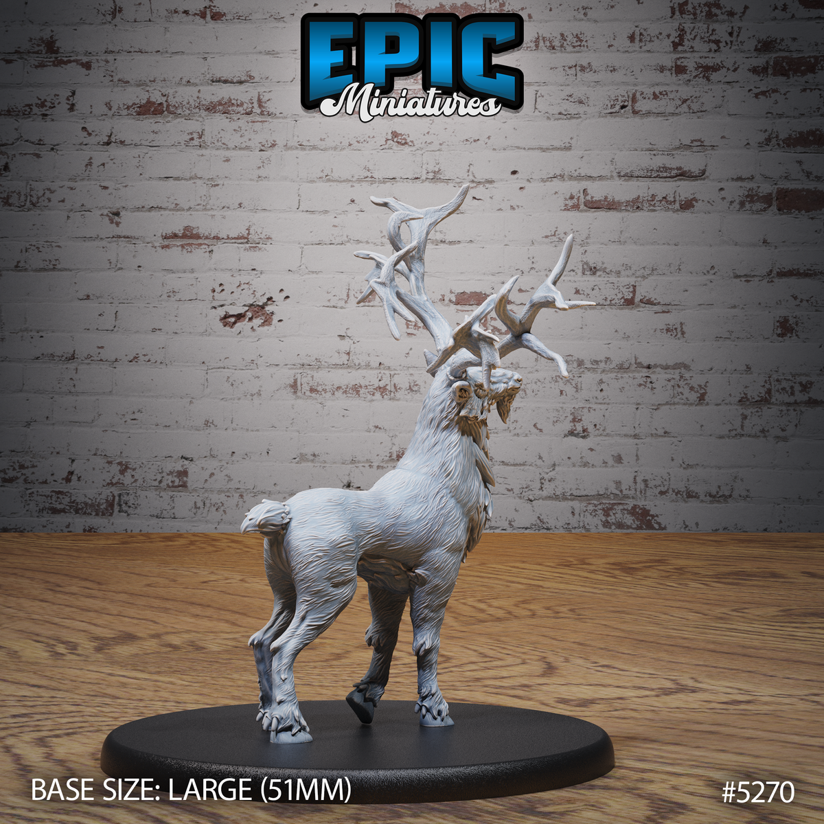 Deer King 3D-printed model