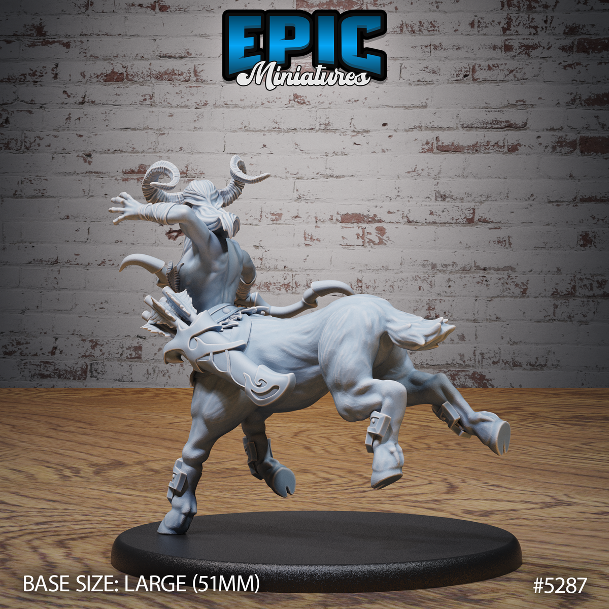 Faun Centaur 3D-printed model