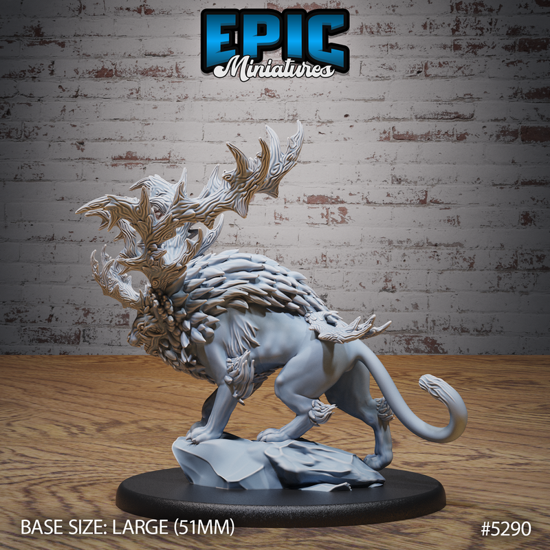 Horned Forest 3D-printed model