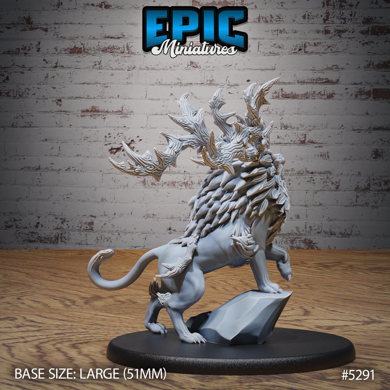 Horned Forest 3D-printed model