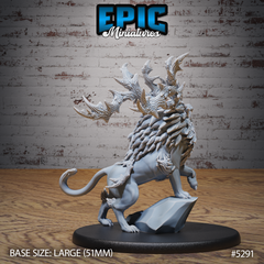 Horned Forest 3D-printed model