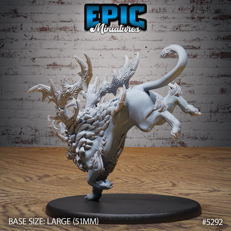 Horned Forest 3D-printed model