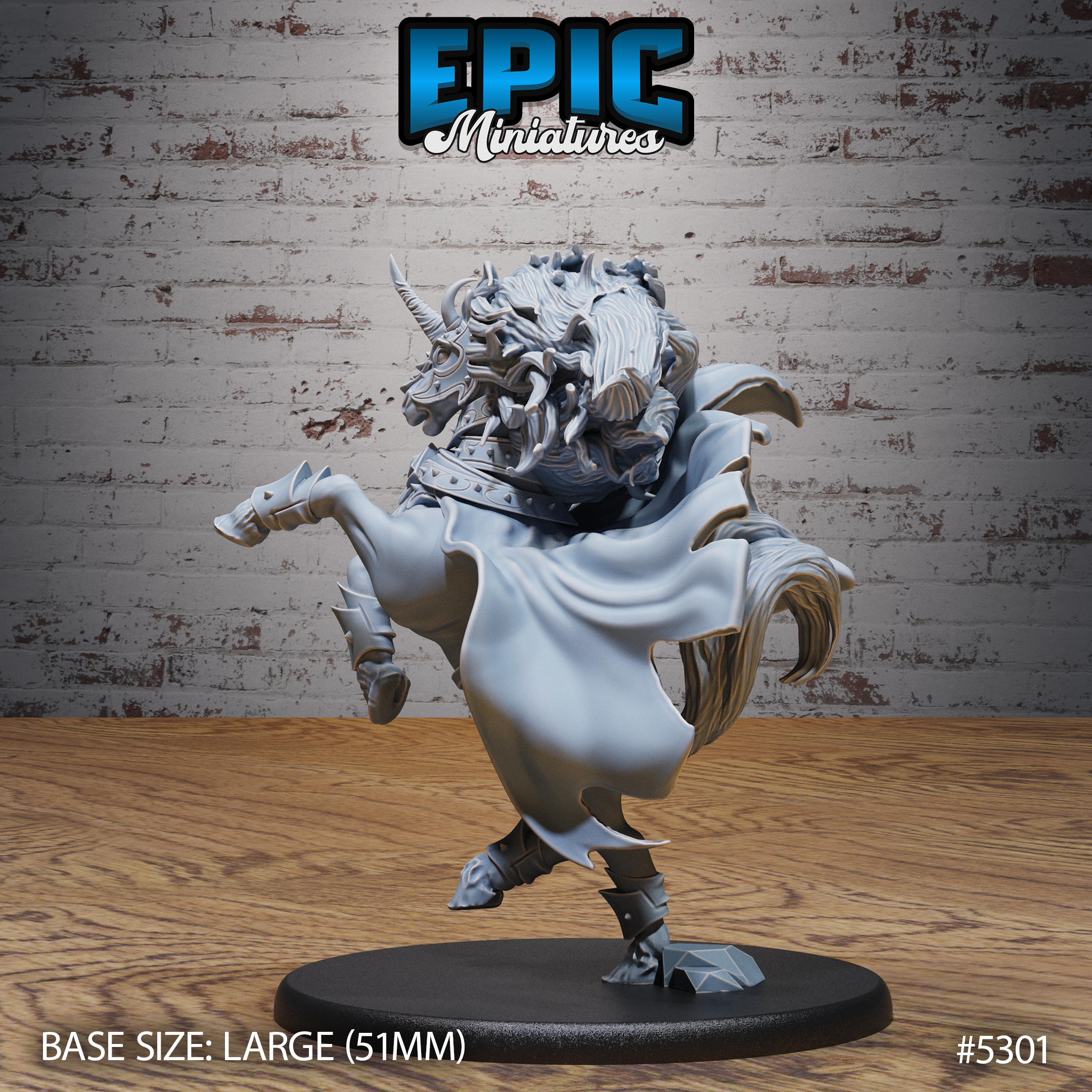 Dark Unicorn 3D-printed model