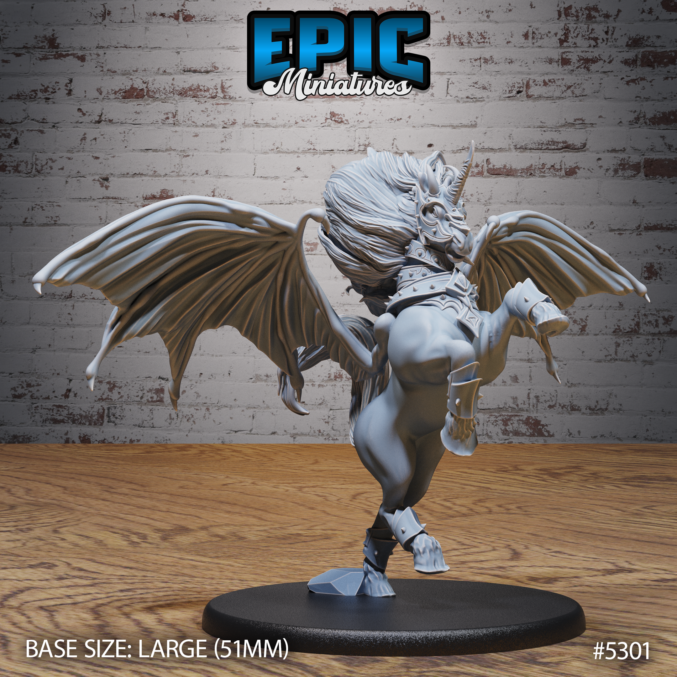 Dark Unicorn 3D-printed model