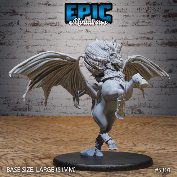 Dark Unicorn 3D-printed model