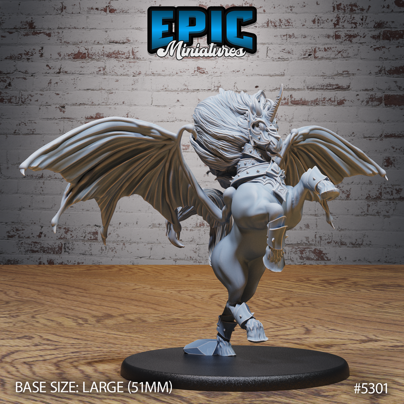Dark Unicorn 3D-printed model