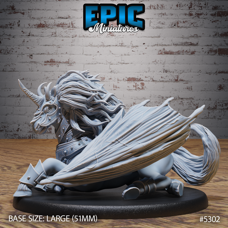Dark Unicorn 3D-printed model