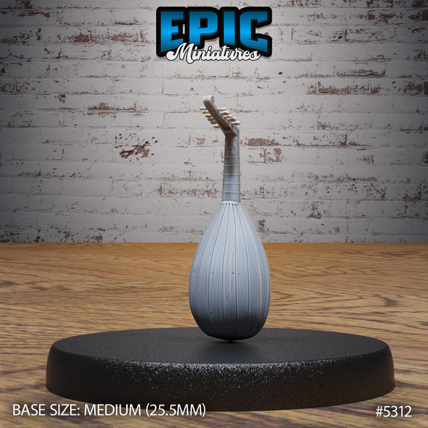 Mimic Lute 3D-printed model