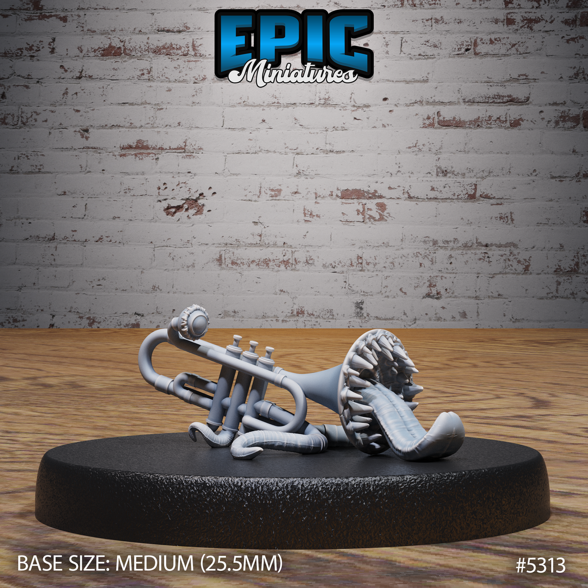 Mimic Trumpet 3D-printed model