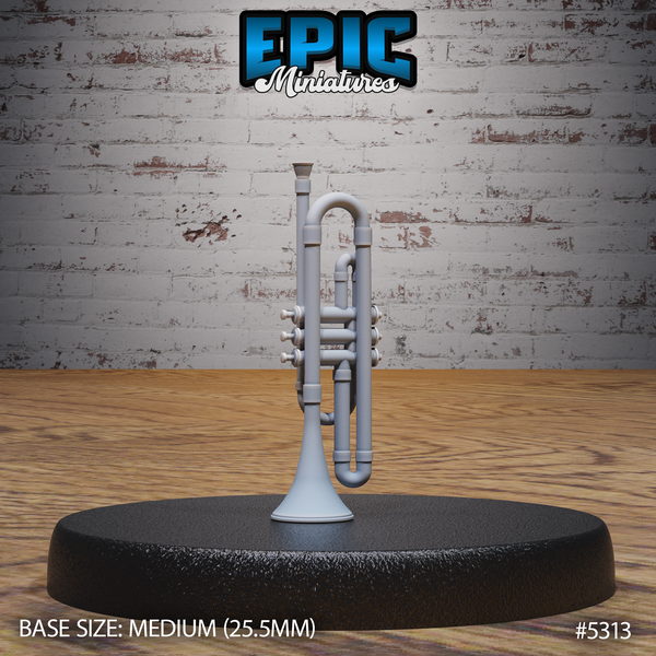 Mimic Trumpet 3D-printed model