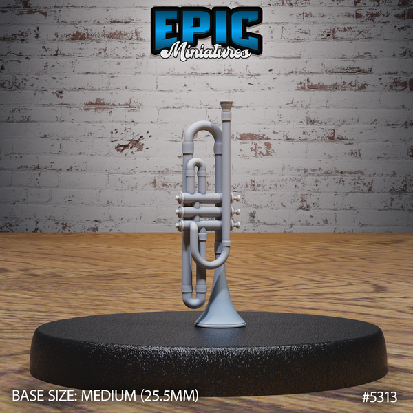 Mimic Trumpet 3D-printed model