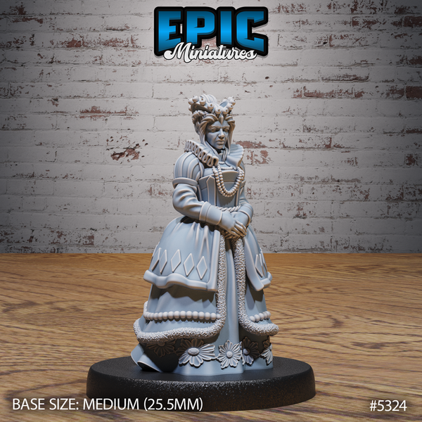 Noble Queen 3D-printed model