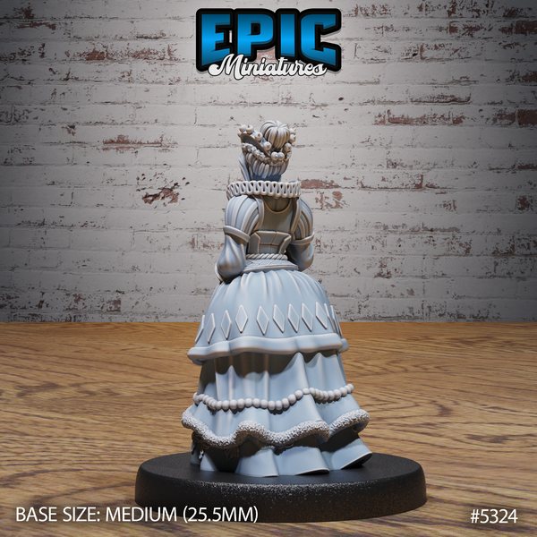 Noble Queen 3D-printed model