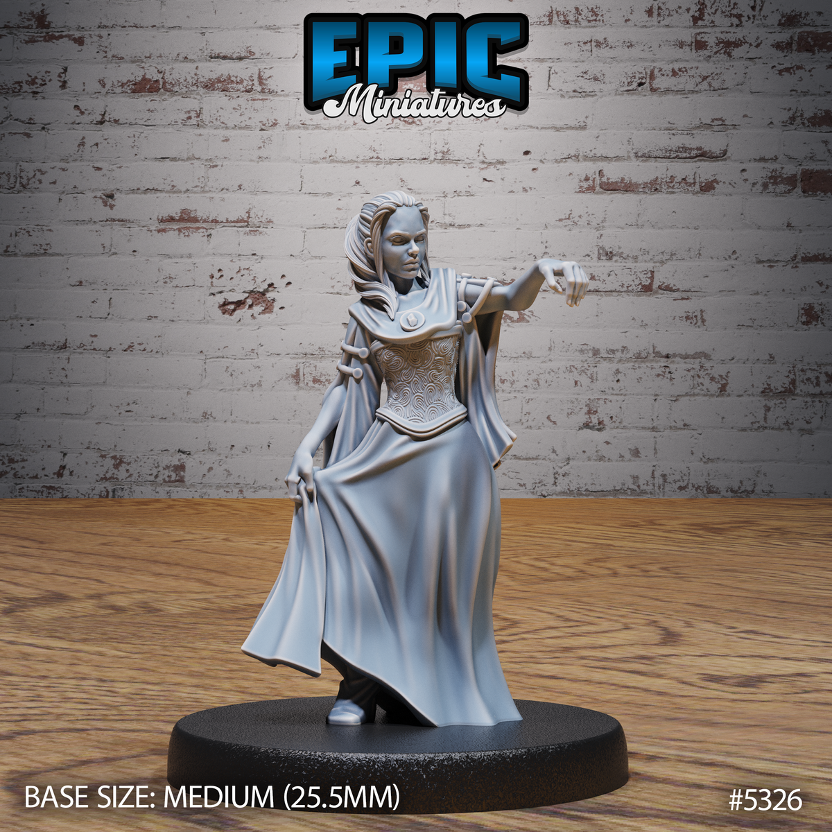 Noble Princess 3D-printed model