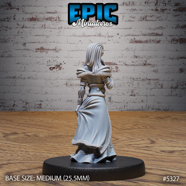 Noble Lady 3D-printed model