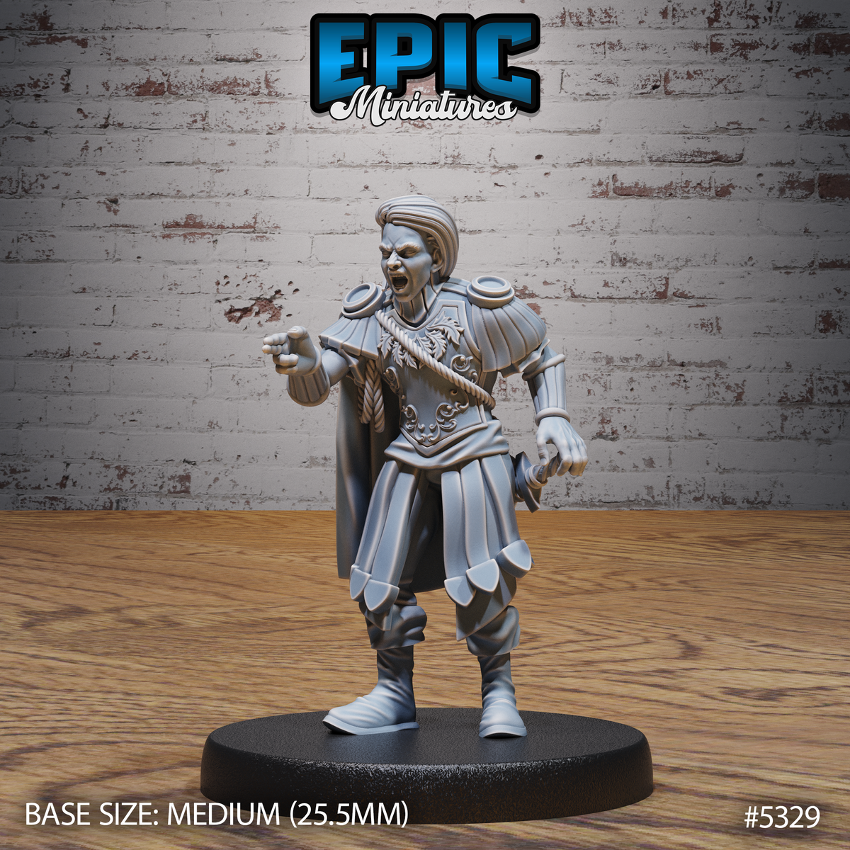 Noble General 3D-printed model
