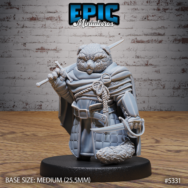 Legendary Teddy Knight 3D-printed model