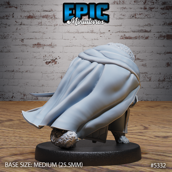 Legendary Teddy Knight 3D-printed model