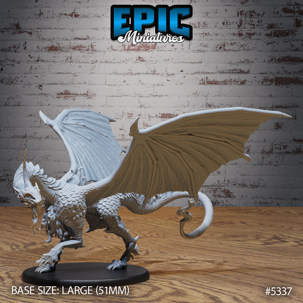 Moonstone Dragon 3D-printed model