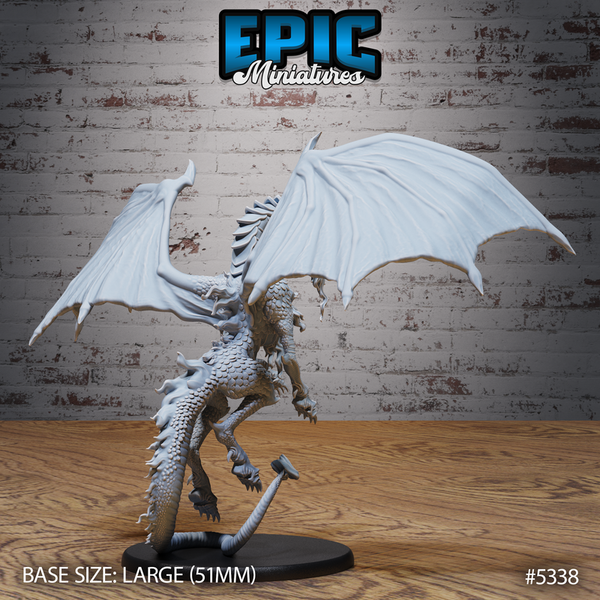 Moonstone Dragon 3D-printed model