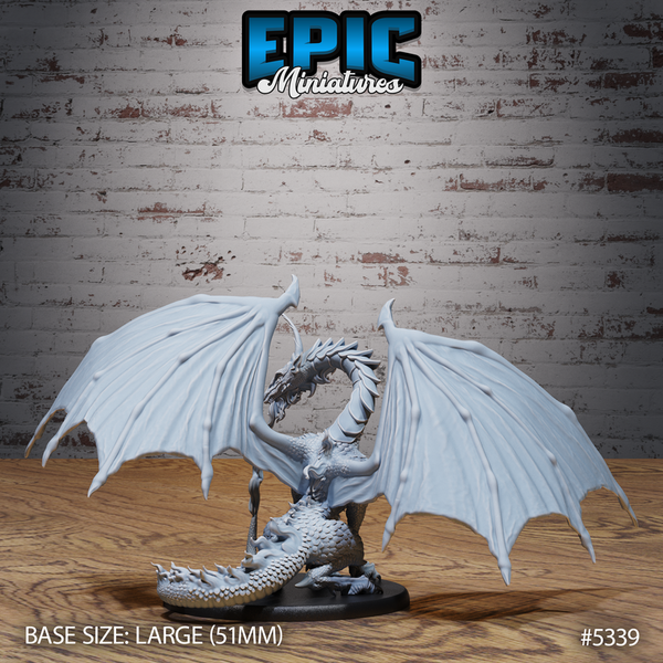 Moonstone Dragon 3D-printed model