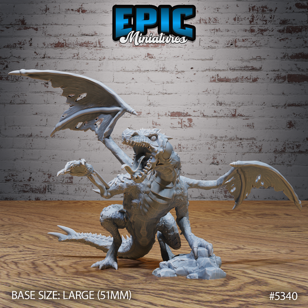 Miasma Dragon 3D-printed model