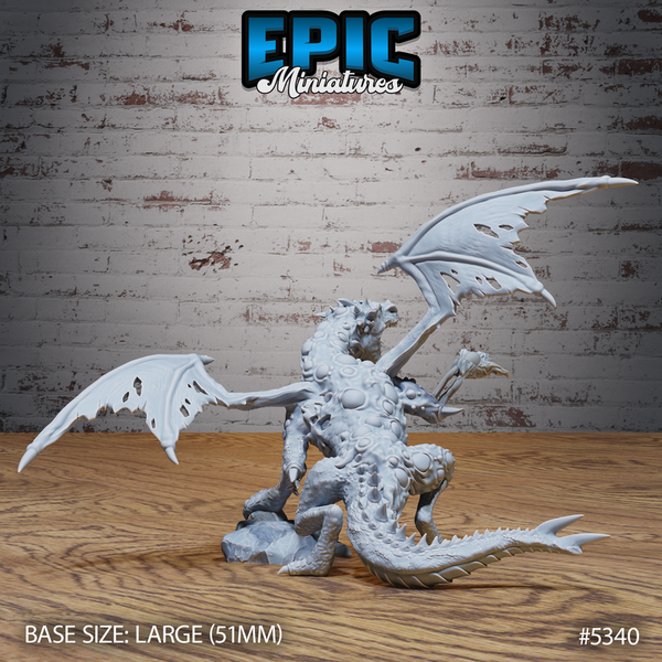 Miasma Dragon 3D-printed model