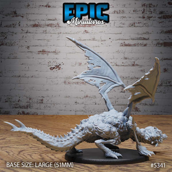 Miasma Dragon 3D-printed model