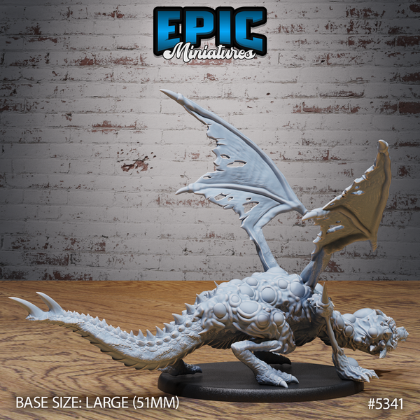 Miasma Dragon 3D-printed model
