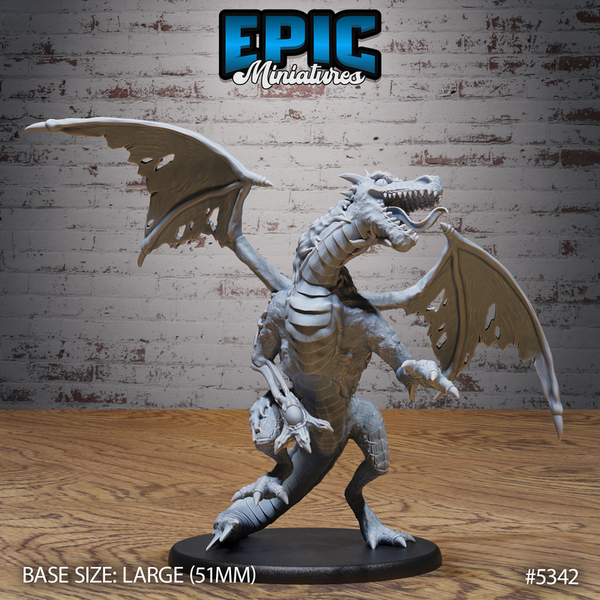 Miasma Dragon 3D-printed model
