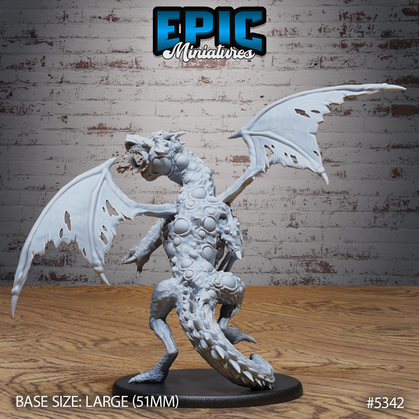 Miasma Dragon 3D-printed model