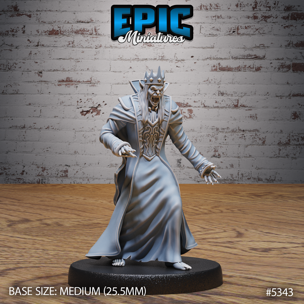 Vampire King 3D-printed model