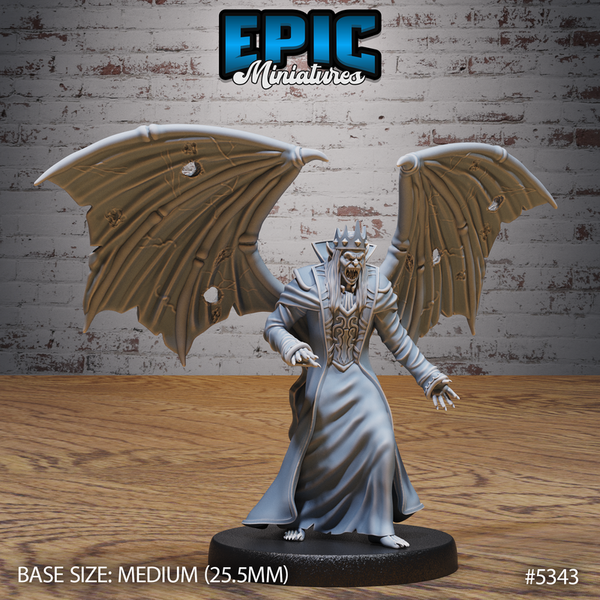Vampire King 3D-printed model