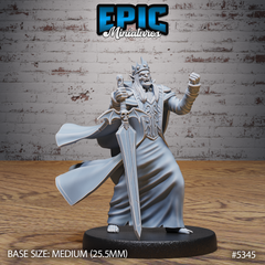 Vampire King 3D-printed model