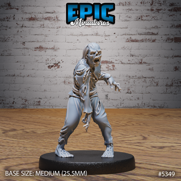 Zombie Villager 3D-printed model