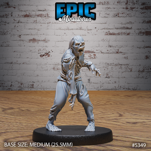 Zombie Villager 3D-printed model