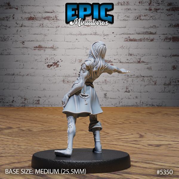 Zombie Villager 3D-printed model