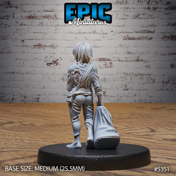 Zombie Villager 3D-printed model