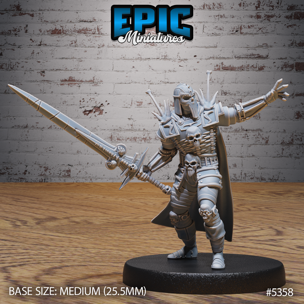 Necro Knight 3D-printed model