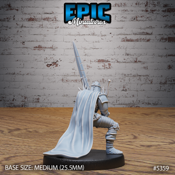 Necro Knight 3D-printed model