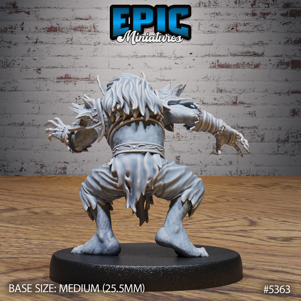 Dwarf Vampire 3D-printed model