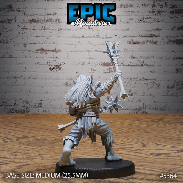 Dwarf Vampire 3D-printed model