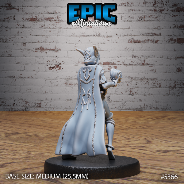 Elf Vampire Lady 3D-printed model