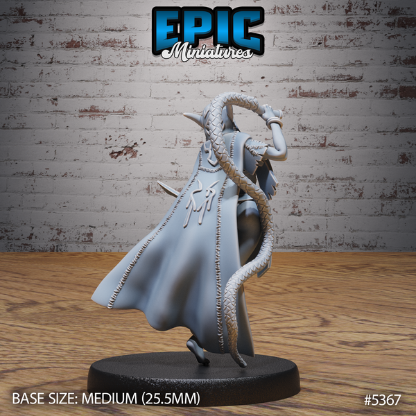Elf Vampire Lady 3D-printed model