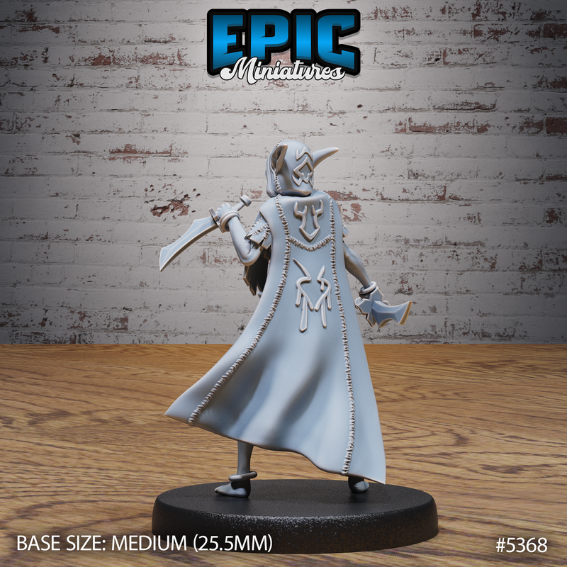 Elf Vampire Lady 3D-printed model